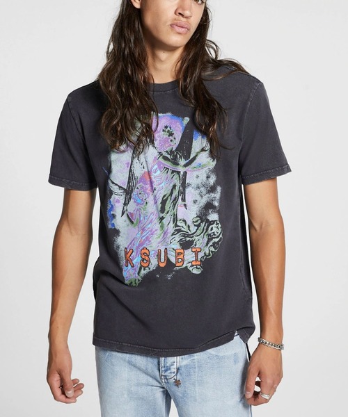 KSUBI（スビ）の「KSUBI SEDATED KASH SS TEE  (5000007212)（Tシャツ/カットソー・メンズ・ブラック・LARGE/MEDIUM）」の4枚目の写真