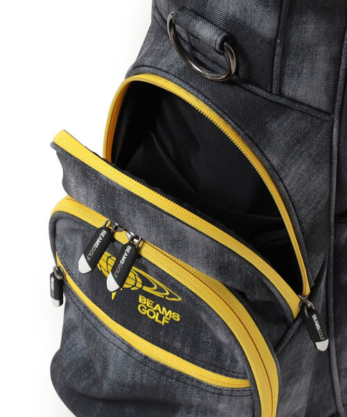 BEAMS - BEAMS GOLF / ストーンウォッシュ柄 スタンド キャディバッグ BEAMS GOLF（ビームスゴルフ）の「BEAMS GOLF / ストーン