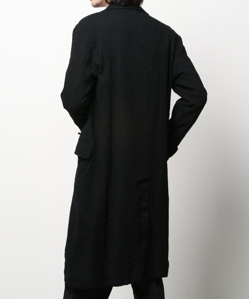コムデギャルソン　ステンカラーコート　ロング　　黒　M 楽天市場】コムデギャルソンオム comme des garcons homme
