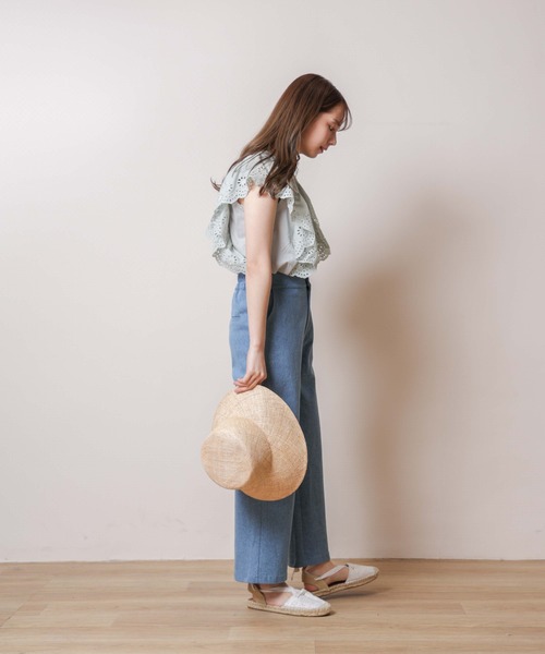 パンツ Tinytinydoors Homey Pants - Flower flower（フラワー）の「タイニーバギーパンツ（その他パンツ