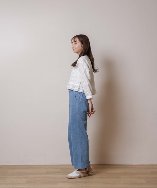 パンツ Tinytinydoors Homey Pants - Flower flower（フラワー）の「タイニーバギーパンツ（その他パンツ