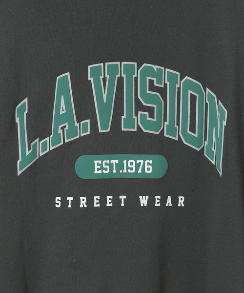 B.C STOCK(ベーセーストック)の「【VISION / ビジョン】別注 BB LOGO SWEAT フーディ(パーカー・メンズ・グリーン/ホワイト系その他/ブラック系その他・MEDIUM/LARGE)」の13枚目の写真