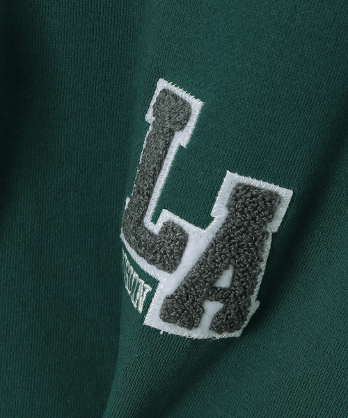 B.C STOCK(ベーセーストック)の「【VISION / ビジョン】別注 BB LOGO SWEAT フーディ(パーカー・メンズ・グリーン/ホワイト系その他/ブラック系その他・MEDIUM/LARGE)」の22枚目の写真