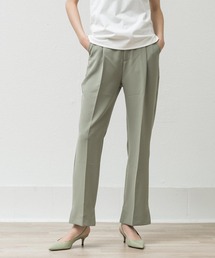 ダブルクロスサイドスリットスラックス