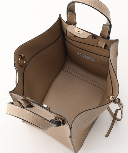 LE TALON（ルタロン）の「LE TALON チャームツキ2WAYBAG（トートバッグ・レディース・アイボリー/ベージュ・FREE）」の17枚目の写真