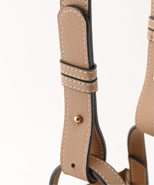 LE TALON（ルタロン）の「LE TALON チャームツキ2WAYBAG（トートバッグ・レディース・アイボリー/ベージュ・FREE）」の18枚目の写真