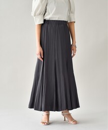 UNTITLED | 【STORYweb掲載】パウダーロングスカート【洗える】(スカート)
