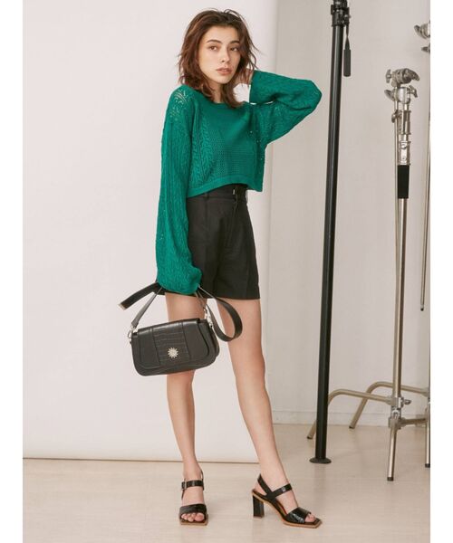 EVRIS（エヴリス）の「スリムショルダーBAG（ショルダーバッグ・レディース・ブラック/ブルー/アイボリー・FREE）」の6枚目の写真