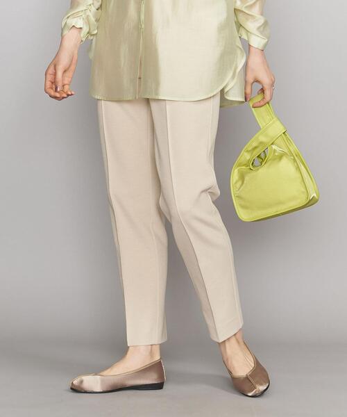BEAUTY&YOUTH UNITED ARROWS（ビューティーアンドユースユナイテッドアローズ）の「BY バックゴム ストレート イージーパンツ -ウォッシャブル-（その他パンツ・レディース・ロイヤルブルー/ベージュ/ブラック・M/S）」の3枚目の写真