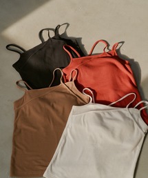 KOBE LETTUCE | カップ付きデザインキャミソール(キャミソール)