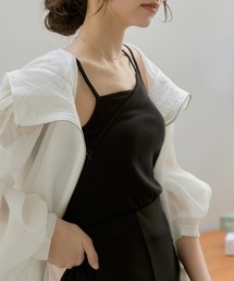 KOBE LETTUCE | カップ付きデザインキャミソール(キャミソール)