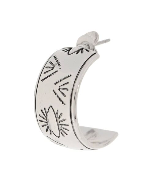 Ungrid（アングリッド）の「ネイティブモチーフピアス（ピアス（両耳用）・レディース・シルバー・FREE）」の7枚目の写真