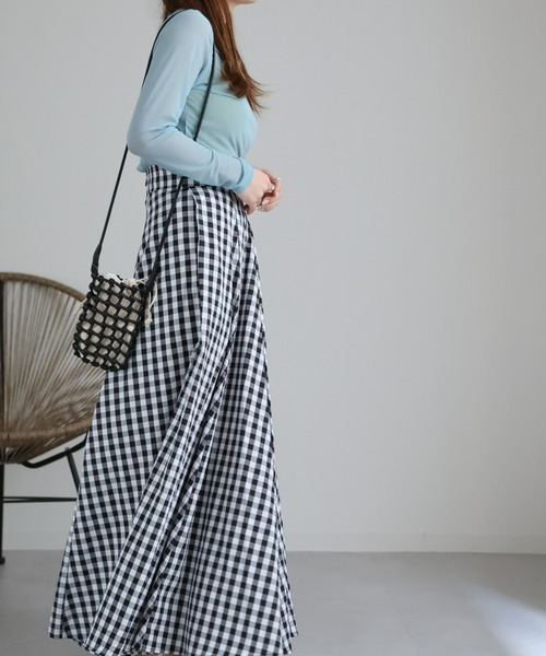 sakishimatokyo（サキシマトーキョー）の「シアートップス（Tシャツ/カットソー・レディース・ホワイト/ブラック/オレンジ/グリーン/アイボリー/ライトブルー/チャコールグレー/パープル・FREE）」の13枚目の写真