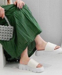 alala | 厚底シャークソールクッションスポサン　◇(サンダル)