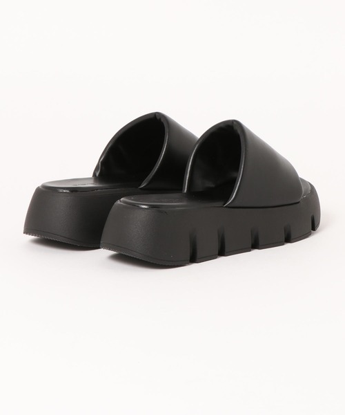 alala（アララ）の「厚底シャークソールクッションスポサン　◇（サンダル・レディース・ブラック/グリーン/アイボリー・LL/S/M/L）」の5枚目の写真