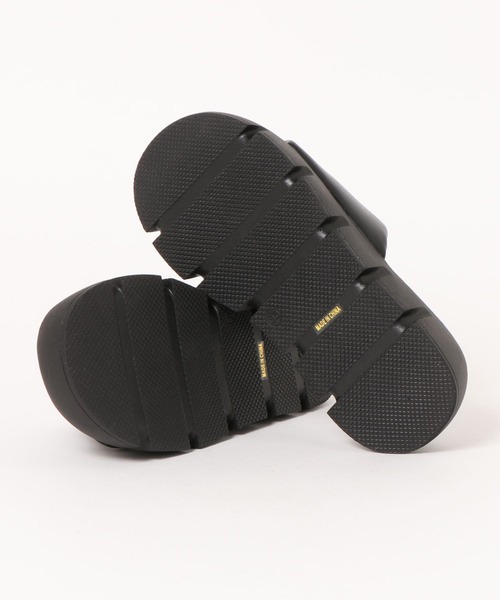 alala（アララ）の「厚底シャークソールクッションスポサン　◇（サンダル・レディース・ブラック/グリーン/アイボリー・LL/S/M/L）」の4枚目の写真