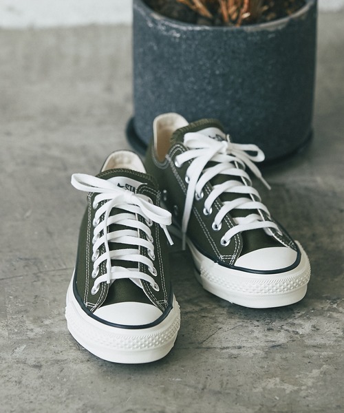 CONVERSE(コンバース)の「CONVERSE/コンバース キャンバスオールスターJOX(スニーカー・レディース・カーキ・4.5/5.5)」の3枚目の写真