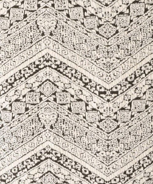 niko and...（ニコアンド）の「カットジャガードストレートスカート（スカート・レディース・オレンジ/グリーン/ブラック・MEDIUM/LARGE）」の15枚目の写真