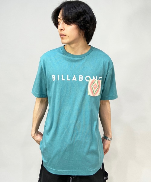 BILLABONG（ビラボン）の「BILLABONG/ビラボン レギュラーフィット クルーネック ポケットTシャツ BC011-229（Tシャツ/カットソー・メンズ・ホワイト/ブラック/グリーン/ホワイト系その他・S/M/L/XL）」の4枚目の写真