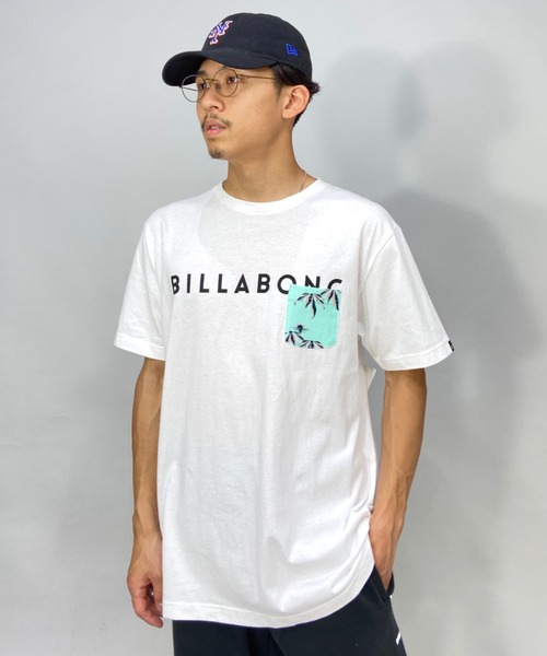 BILLABONG（ビラボン）の「BILLABONG/ビラボン レギュラーフィット クルーネック ポケットTシャツ BC011-229（Tシャツ/カットソー・メンズ・ホワイト/ブラック/グリーン/ホワイト系その他・S/M/L/XL）」の6枚目の写真