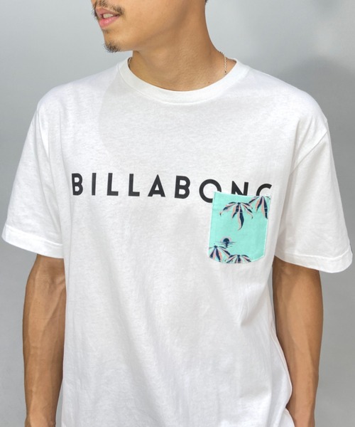 BILLABONG（ビラボン）の「BILLABONG/ビラボン レギュラーフィット クルーネック ポケットTシャツ BC011-229（Tシャツ/カットソー・メンズ・ホワイト/ブラック/グリーン/ホワイト系その他・S/M/L/XL）」の7枚目の写真