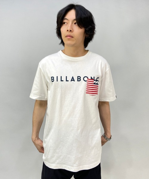 BILLABONG（ビラボン）の「BILLABONG/ビラボン レギュラーフィット クルーネック ポケットTシャツ BC011-229（Tシャツ/カットソー・メンズ・ホワイト/ブラック/グリーン/ホワイト系その他・S/M/L/XL）」の15枚目の写真