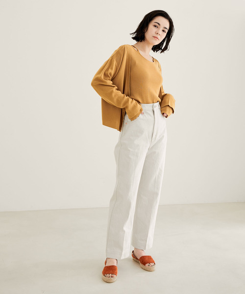 Calzanor（カルザノール）の「【Calzanor for SALON】ウェッジソールサンダル（サンダル・レディース・キャメル/オレンジ・35/36/37/38）」の17枚目の写真