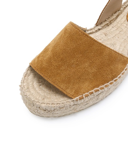 Calzanor（カルザノール）の「【Calzanor for SALON】ウェッジソールサンダル（サンダル・レディース・キャメル/オレンジ・35/36/37/38）」の11枚目の写真