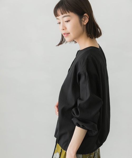 かぐれ（カグレ）の「スラブローンカーディガン（カーディガン/ボレロ・レディース・ブラック/ベージュ/ブルー・FREE）」の15枚目の写真