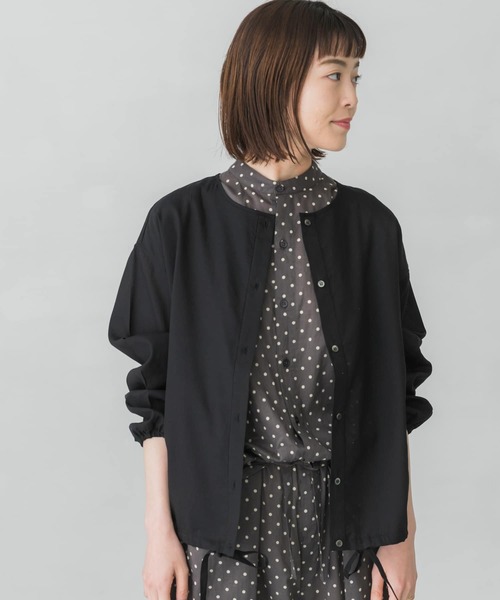 かぐれ（カグレ）の「スラブローンカーディガン（カーディガン/ボレロ・レディース・ブラック/ベージュ/ブルー・FREE）」の16枚目の写真