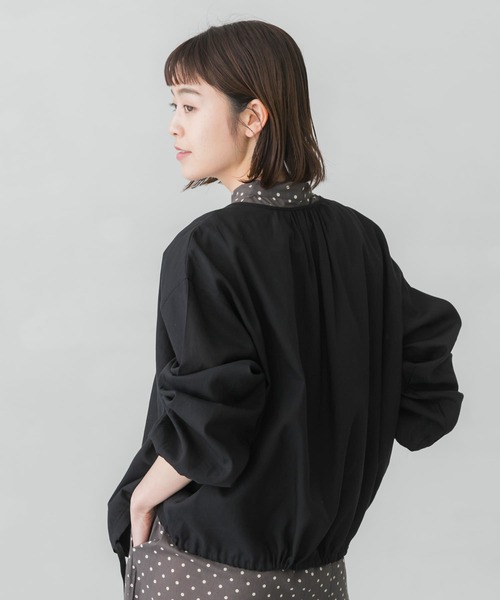 かぐれ（カグレ）の「スラブローンカーディガン（カーディガン/ボレロ・レディース・ブラック/ベージュ/ブルー・FREE）」の11枚目の写真