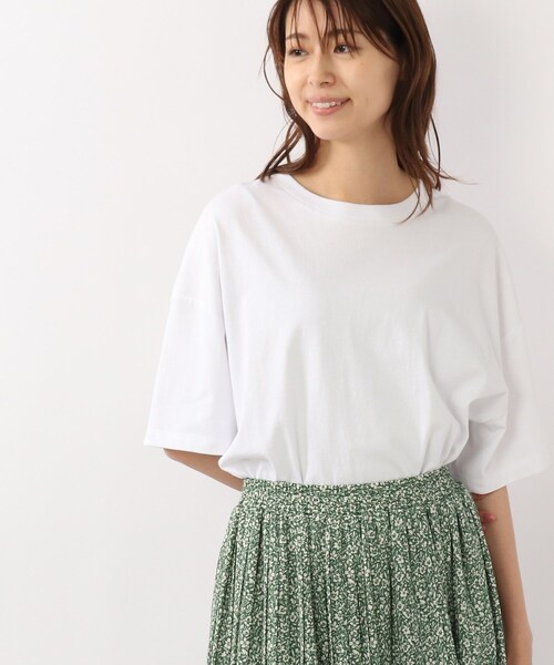 DRESKIP（ドレスキップ）の「◆【遮熱/接触冷感/UVカット】AIR SHIELDオ－バ－サイズTシャツ（Tシャツ/カットソー・レディース・ピンク系/オフホワイト/ライトベージュ/ブラック系2/グレー系その他・02/04/03）」の20枚目の写真