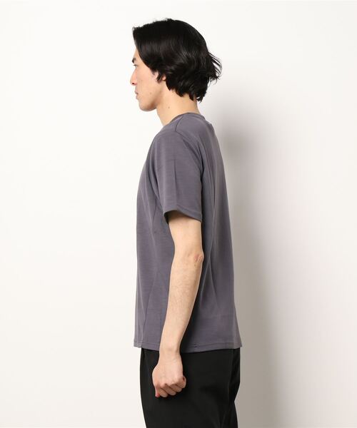 TAKA-Q(タカキュー)の「【ストレッチ 接触冷感 吸汗速乾】タカキュー 「至福」のTシャツ(Tシャツ/カットソー・メンズ・スカイブルー/グリーン/グレー系その他2/キャメル/ホワイト/ベージュ・X-LARGE/LARGE/MEDIUM/S)」の8枚目の写真