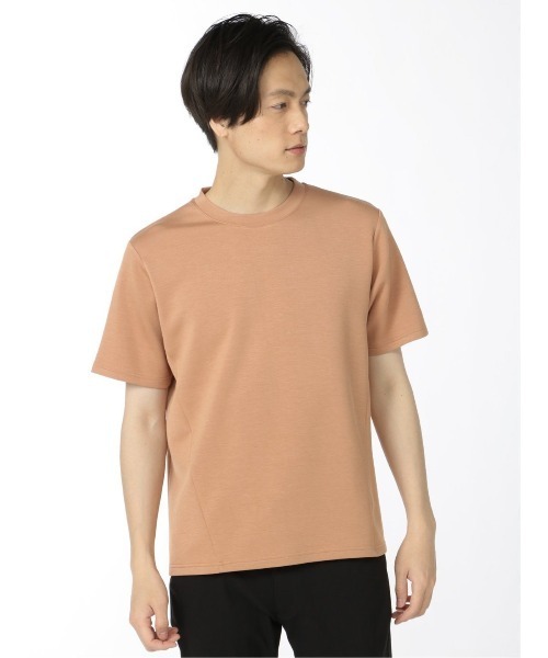 TAKA-Q(タカキュー)の「【ストレッチ 接触冷感 吸汗速乾】タカキュー 「至福」のTシャツ(Tシャツ/カットソー・メンズ・スカイブルー/グリーン/グレー系その他2/キャメル/ホワイト/ベージュ・X-LARGE/LARGE/MEDIUM/S)」の1枚目の写真