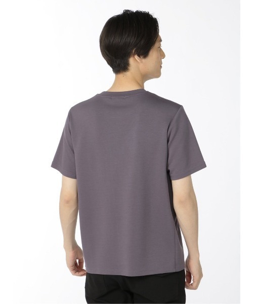 TAKA-Q(タカキュー)の「【ストレッチ 接触冷感 吸汗速乾】タカキュー 「至福」のTシャツ(Tシャツ/カットソー・メンズ・スカイブルー/グリーン/グレー系その他2/キャメル/ホワイト/ベージュ・X-LARGE/LARGE/MEDIUM/S)」の16枚目の写真
