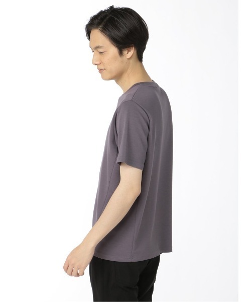 TAKA-Q(タカキュー)の「【ストレッチ 接触冷感 吸汗速乾】タカキュー 「至福」のTシャツ(Tシャツ/カットソー・メンズ・スカイブルー/グリーン/グレー系その他2/キャメル/ホワイト/ベージュ・X-LARGE/LARGE/MEDIUM/S)」の17枚目の写真