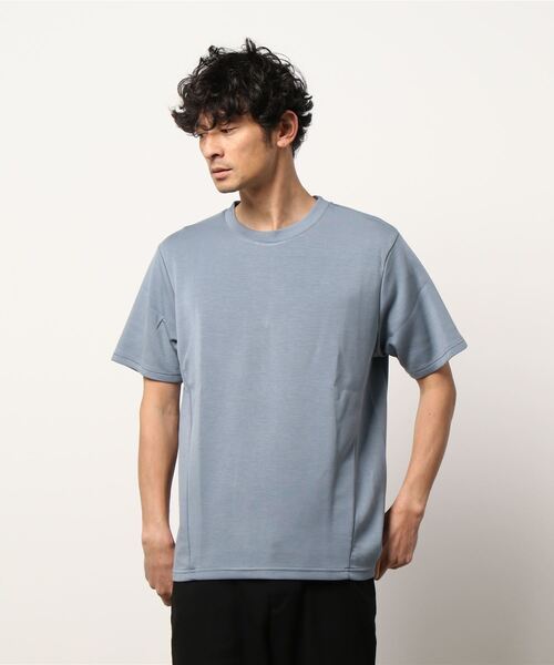 TAKA-Q(タカキュー)の「【ストレッチ 接触冷感 吸汗速乾】タカキュー 「至福」のTシャツ(Tシャツ/カットソー・メンズ・スカイブルー/グリーン/グレー系その他2/キャメル/ホワイト/ベージュ・X-LARGE/LARGE/MEDIUM/S)」の20枚目の写真