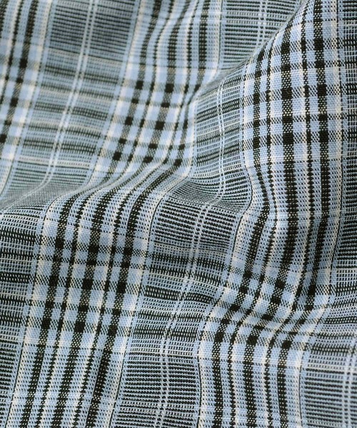 GLAZOS（グラソス）の「アソートチェック・オーバーサイズ刺繍ロゴ半袖シャツ（シャツ/ブラウス・キッズ・ブラック/グレー・170cm/140cm/150cm/160cm/130cm）」の17枚目の写真