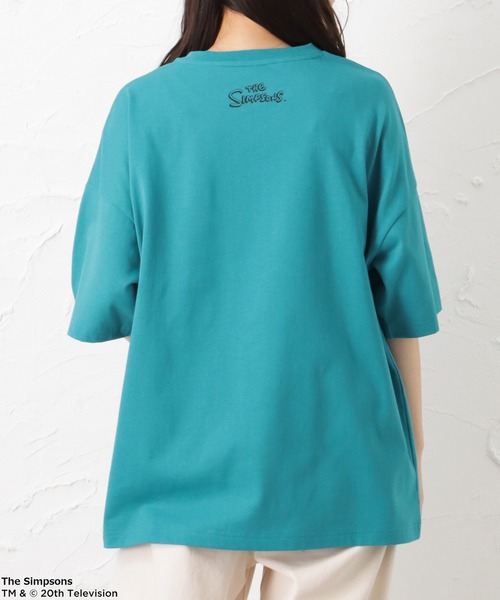 Mac-House(マックハウス)の「The Simpsons ザ・シンプソンズ アソートTシャツ(Tシャツ/カットソー・レディース・ブラック/ブルーグリーン/ホワイト/パープル/ホワイト系1・フリー)」の22枚目の写真