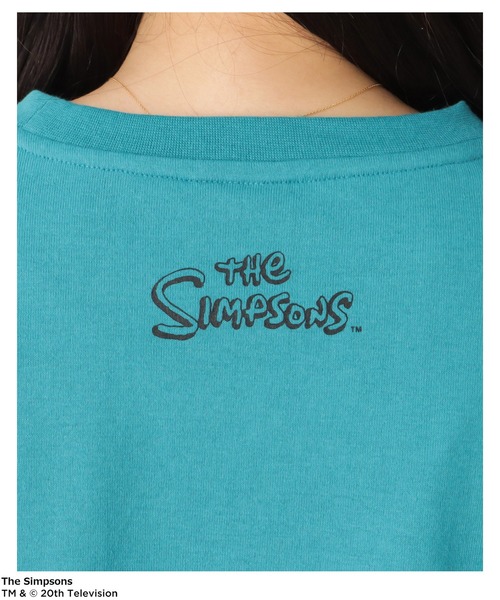 Mac-House(マックハウス)の「The Simpsons ザ・シンプソンズ アソートTシャツ(Tシャツ/カットソー・レディース・ブラック/ブルーグリーン/ホワイト/パープル/ホワイト系1・フリー)」の12枚目の写真
