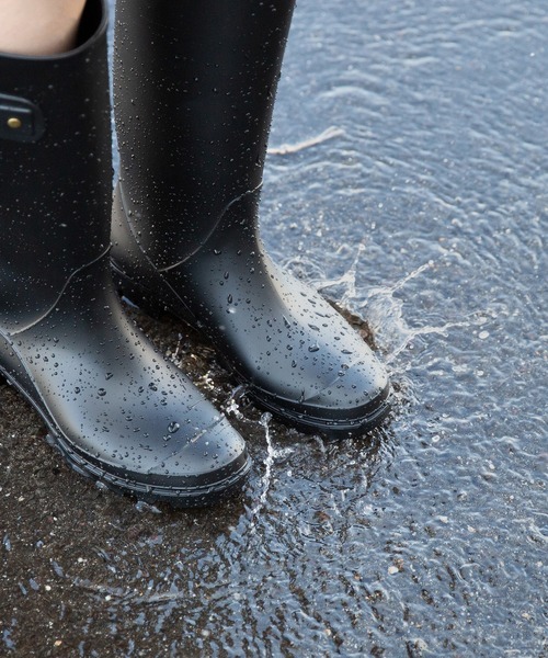 menue（メヌエ）の「ロングレインブーツ（レインシューズ・レディース・ブラック・LL/S/M/L）」の7枚目の写真