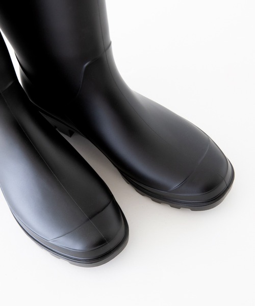 menue（メヌエ）の「ロングレインブーツ（レインシューズ・レディース・ブラック・LL/S/M/L）」の12枚目の写真
