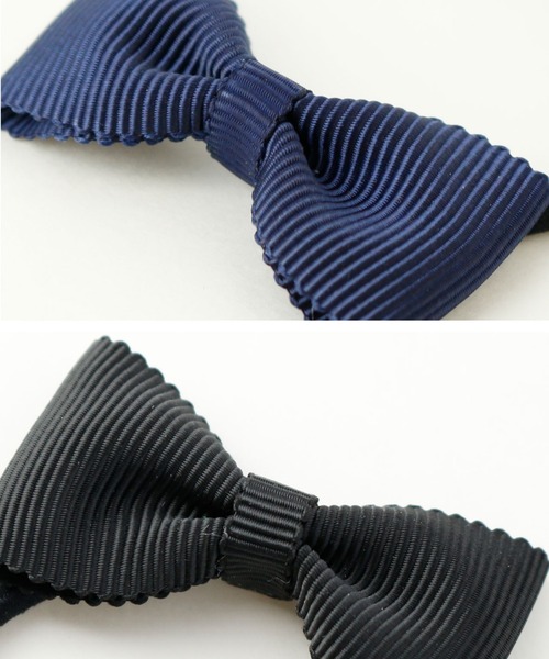 Catherine Cottage（キャサリンコテージ）の「グログランリボンヘアゴム（ヘアゴム・キッズ・ブラック系1/ブラック系2/ネイビー系1/ネイビー系2・FREE）」の5枚目の写真