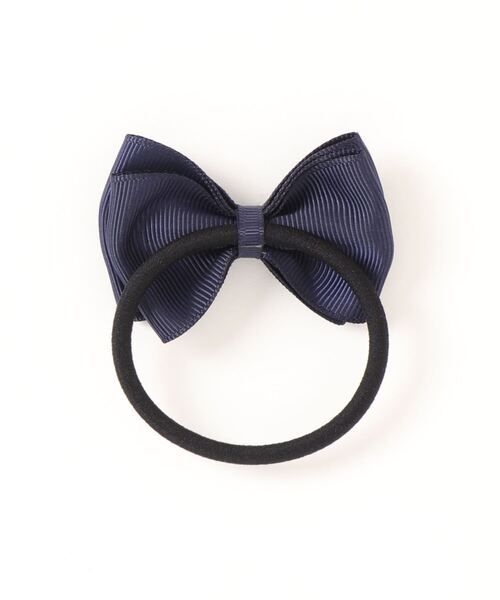 Catherine Cottage（キャサリンコテージ）の「グログランリボンヘアゴム（ヘアゴム・キッズ・ブラック系1/ブラック系2/ネイビー系1/ネイビー系2・FREE）」の9枚目の写真