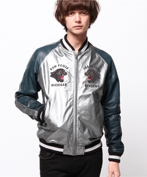HYSTERIC GRAMOUR ゴートレザー　リブ　ブルゾン　Ｍサイズ HYSTERIC GRAMOUR ゴートレザー リブ ブルゾン Mサイズ