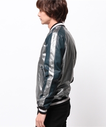 HYSTERIC GRAMOUR ゴートレザー　リブ　ブルゾン　Ｍサイズ HYSTERIC GRAMOUR ゴートレザー リブ ブルゾン Mサイズ