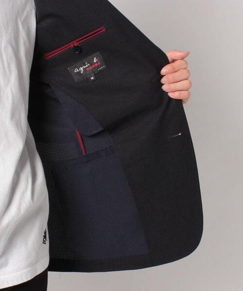 agnes b.(アニエスベー)の「【セットアップ対応商品】TBE6 VESTE ジャケット(テーラードジャケット・メンズ・ネイビー・46)」の9枚目の写真