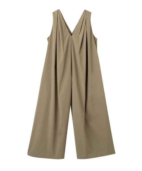 ETRE TOKYO(エトレトウキョウ)の「タックテントオールインワン(ワンピース・レディース・ブラック/カーキ・S/M)」の13枚目の写真