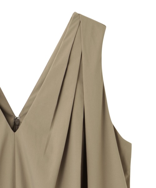 ETRE TOKYO(エトレトウキョウ)の「タックテントオールインワン(ワンピース・レディース・ブラック/カーキ・S/M)」の15枚目の写真