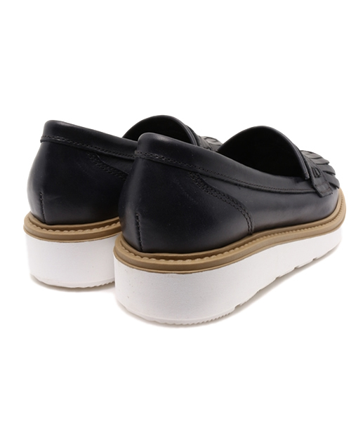 CIAOPANIC（チャオパニック）の「【Ciaopanic】モカシン（モカシン/デッキシューズ・レディース・ホワイト/ネイビー・36/37）」の9枚目の写真